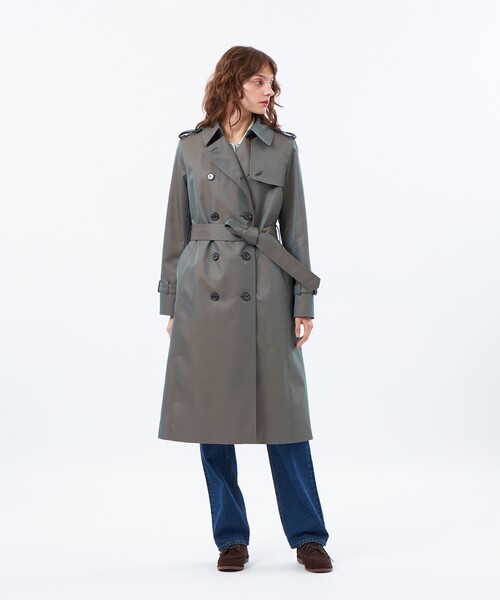 MACKINTOSH PHILOSOPHY(マッキントッシュ フィロソフィー)の「【WEB&一部店舗限定】RYDAL105(トレンチコート・レディース・ベージュ/ダークネイビー/カーキ・38/40/36)」の6枚目の写真