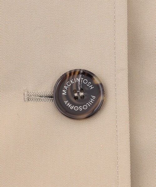 MACKINTOSH PHILOSOPHY(マッキントッシュ フィロソフィー)の「【WEB&一部店舗限定】RYDAL105(トレンチコート・レディース・ベージュ/ダークネイビー/カーキ・38/40/36)」の14枚目の写真