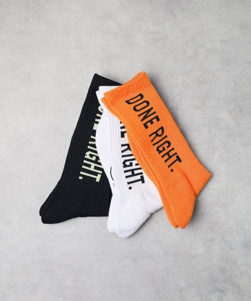 RED KAP(レッドキャップ)の「【RE】【RED KAP(レッドキャップ)】LONG Socks 3P Set(ソックス/靴下・メンズ・その他1/その他・MEDIUM)」の2枚目の写真