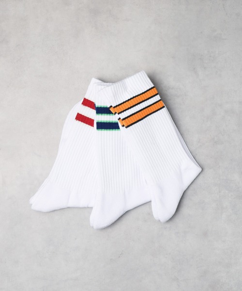 RED KAP(レッドキャップ)の「【RE】【RED KAP(レッドキャップ)】LONG Socks 3P Set(ソックス/靴下・メンズ・その他1/その他・MEDIUM)」の1枚目の写真