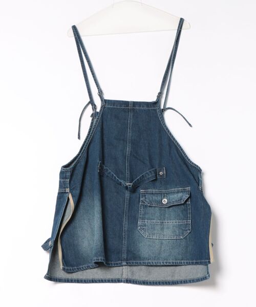 OLD BETTY'S（オールドベティーズ）の「オールドベティーズ【OLD BETTY’S】Denim Apron Vest（ベスト・レディース・インディゴブルー・FREE）」の17枚目の写真