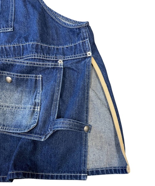 OLD BETTY'S（オールドベティーズ）の「オールドベティーズ【OLD BETTY’S】Denim Apron Vest（ベスト・レディース・インディゴブルー・FREE）」の11枚目の写真