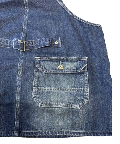 OLD BETTY'S（オールドベティーズ）の「オールドベティーズ【OLD BETTY’S】Denim Apron Vest（ベスト・レディース・インディゴブルー・FREE）」の16枚目の写真