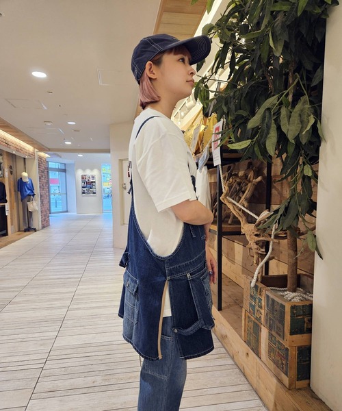 OLD BETTY'S（オールドベティーズ）の「オールドベティーズ【OLD BETTY’S】Denim Apron Vest（ベスト・レディース・インディゴブルー・FREE）」の10枚目の写真
