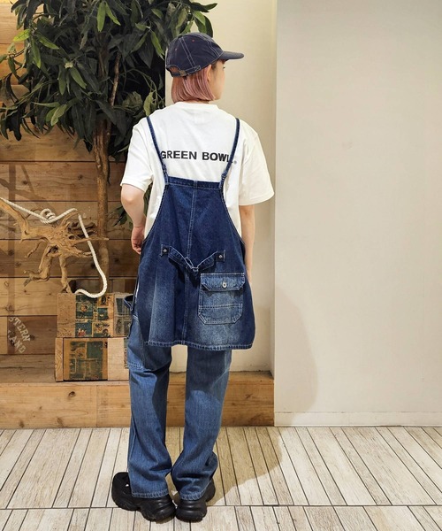 OLD BETTY'S（オールドベティーズ）の「オールドベティーズ【OLD BETTY’S】Denim Apron Vest（ベスト・レディース・インディゴブルー・FREE）」の9枚目の写真