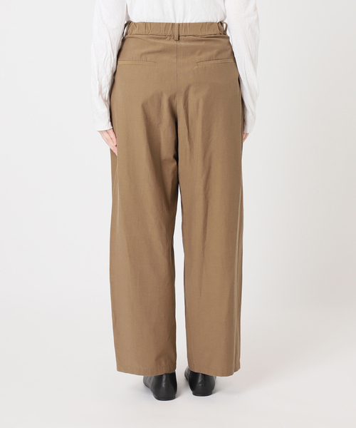 JOURNAL STANDARD relume(ジャーナルスタンダード レリューム)の「3タックライトパンツ(その他パンツ・レディース・ベージュ/ブラウン・38/36)」の9枚目の写真
