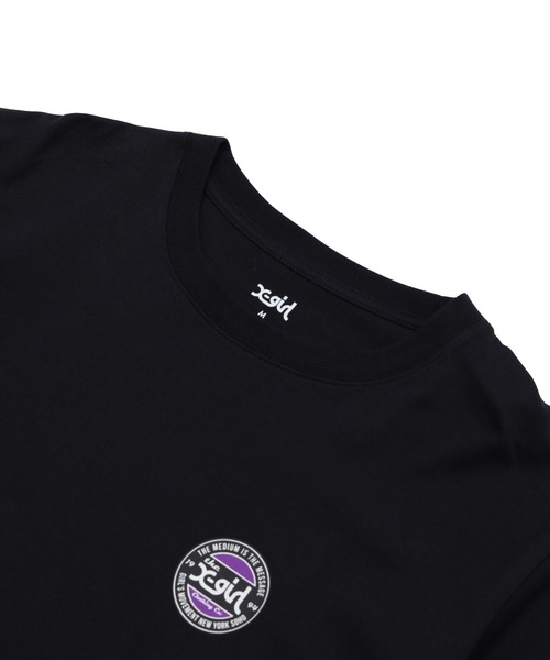 X-girl（エックスガール）の「ROUNDEL LOGO L/S TEE（Tシャツ/カットソー・レディース・ホワイト/ブラック・S/M/L）」の14枚目の写真