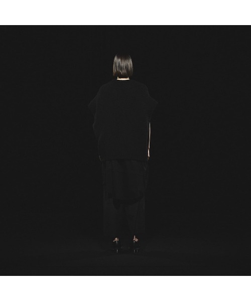 CARETTE（カレット）の「大きなニットベスト（ニット/セーター・レディース・ブラック・FREE）」の14枚目の写真