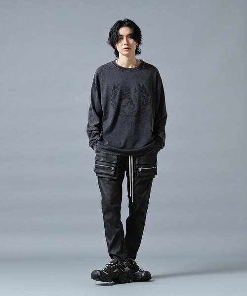 DANKE SCHON（ダンケシェーン）の「DankeSchon/ダンケシェーン/CHEMICAL VRUST RHINESTONE（Tシャツ/カットソー・レディース・ブラック・M/L）」の2枚目の写真
