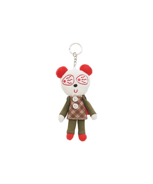 HYSTERIC GLAMOUR(ヒステリックグラマー)の「RED EYE PANDA キーホルダー(キーホルダー・レディース・レッド・FREE)」の1枚目の写真