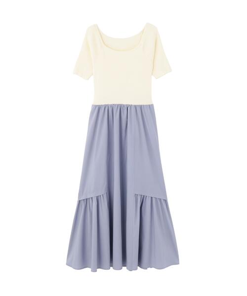 PROPORTION BODY DRESSING(プロポーションボディドレッシング)の「<E>タックスカートドッキングワンピース / 1216240905(ワンピース・レディース・ホワイト系その他/ブラウン・MEDIUM/P/S)」の15枚目の写真