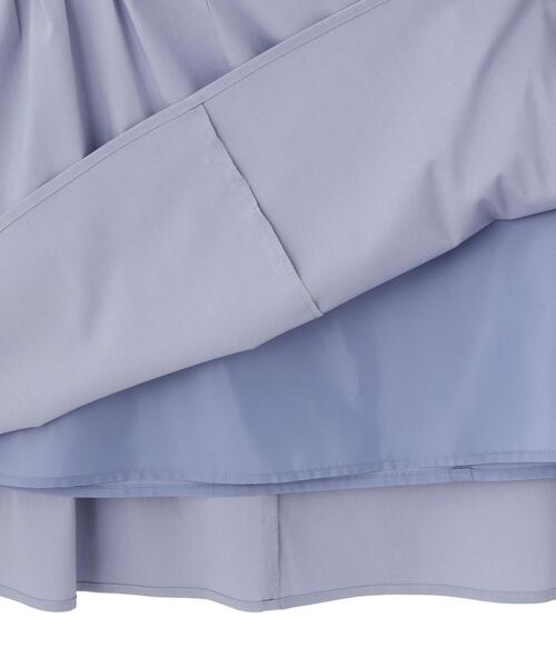 PROPORTION BODY DRESSING(プロポーションボディドレッシング)の「<E>タックスカートドッキングワンピース / 1216240905(ワンピース・レディース・ホワイト系その他/ブラウン・MEDIUM/P/S)」の16枚目の写真