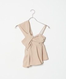 Asymmetric design bustier / アシンメトリーデザインビスチェ