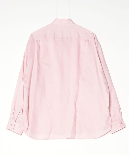 STUDIOUS(ステュディオス)の「CupraAmunzen Shirts(シャツ/ブラウス・メンズ・ピンク/サックスブルー/ブラック・1/2)」の4枚目の写真