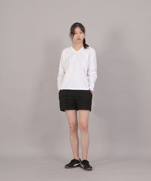 SAINTCREW(セントクルー)の「ミニマルコアポイントバンドショートパンツ CBW-386 グレー/ブラック(その他パンツ・レディース・その他・フリー)」の7枚目の写真