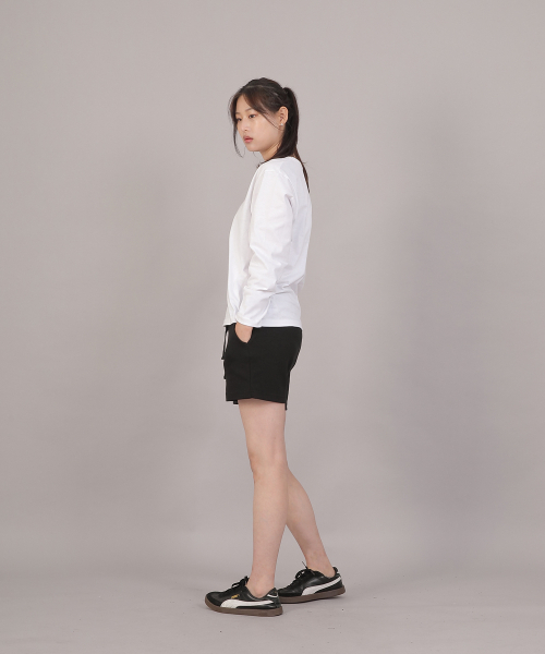 SAINTCREW(セントクルー)の「ミニマルコアポイントバンドショートパンツ CBW-386 グレー/ブラック(その他パンツ・レディース・その他・フリー)」の8枚目の写真