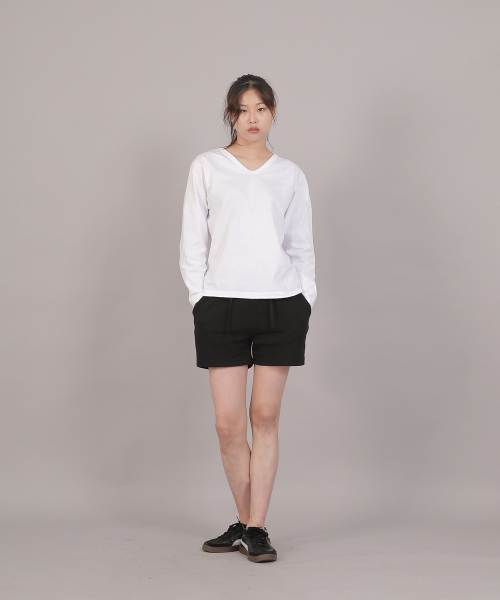 SAINTCREW(セントクルー)の「ミニマルコアポイントバンドショートパンツ CBW-386 グレー/ブラック(その他パンツ・レディース・その他・フリー)」の11枚目の写真