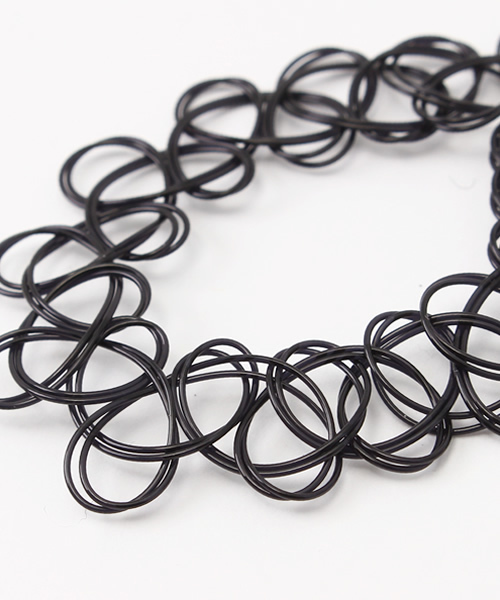FIG&VIPER（フィグアンドバイパー）の「TATTOO CHOKER SET（ネックレス・レディース・ブラック・FREE）」の2枚目の写真