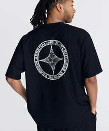 ヴィンテージサークルロゴTシャツ AM1226 BK
