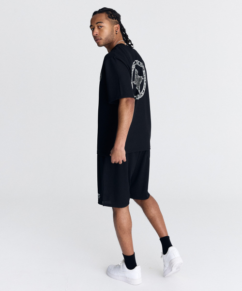 AIRIT（アイリット）の「ヴィンテージサークルロゴTシャツ AM1226 BK（Tシャツ/カットソー・メンズ・ブラック・X-LARGE/XXX-LARGE）」の3枚目の写真