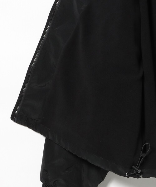 BEAMS HEART（ビームスハート）の「フィッシング ワイドショート ブルゾン（ライダースジャケット・メンズ・カーキ/ブラック・LARGE/MEDIUM/SMALL）」の4枚目の写真