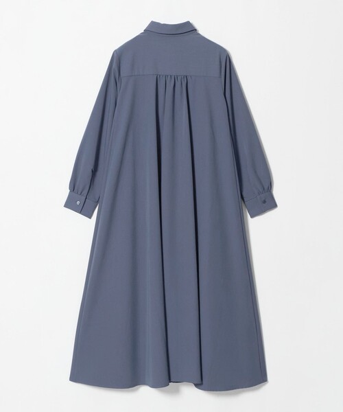 A DAY IN THE LIFE UNITED ARROWS(アデイインザライフユナイテッドアローズ)の「ツイル Aライン シャツワンピース ‐ウォッシャブル‐<A DAY IN THE LIFE>(ワンピース・レディース・ダークグレー/ロイヤルブルー/ダークブラウン・FREE)」の10枚目の写真