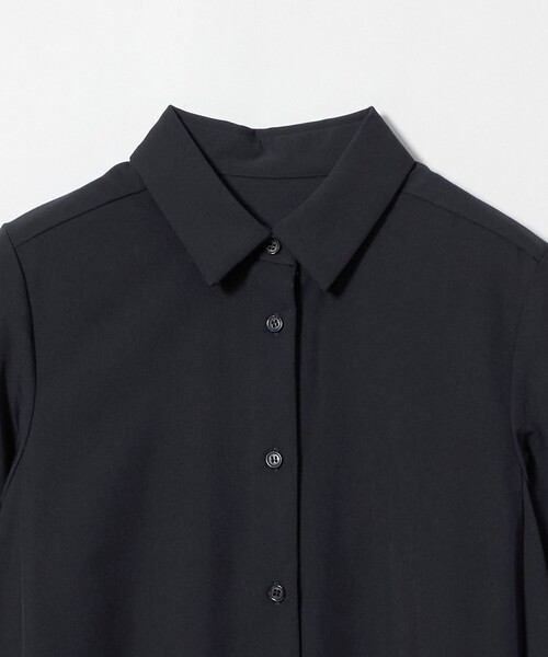 A DAY IN THE LIFE UNITED ARROWS(アデイインザライフユナイテッドアローズ)の「ツイル Aライン シャツワンピース ‐ウォッシャブル‐<A DAY IN THE LIFE>(ワンピース・レディース・ダークグレー/ロイヤルブルー/ダークブラウン・FREE)」の16枚目の写真