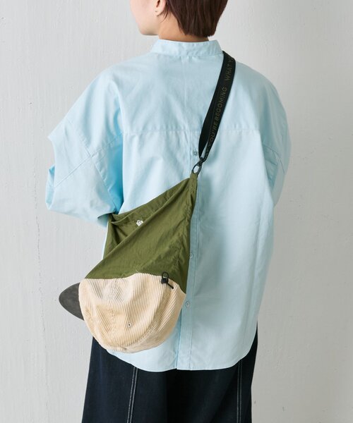 ear PAPILLONNER（イアパピヨネ）の「【BAP】別注Woolgathersショルダーバッグ/キャップ（ショルダーバッグ・レディース・グリーン/アイボリー・FREE）」の9枚目の写真