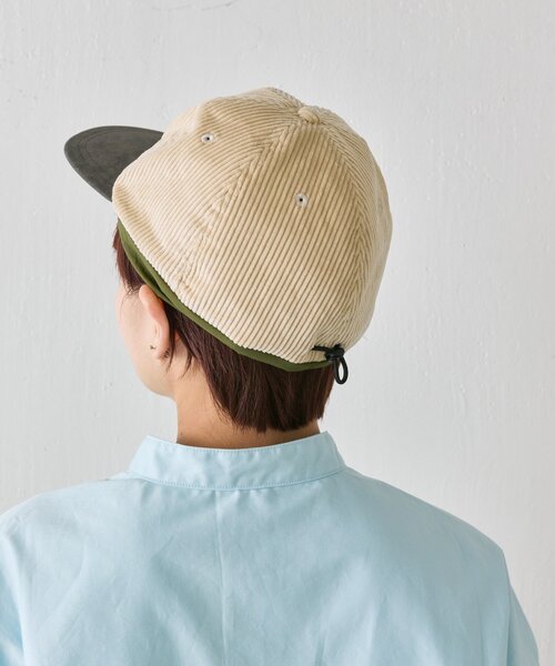 ear PAPILLONNER（イアパピヨネ）の「【BAP】別注Woolgathersショルダーバッグ/キャップ（ショルダーバッグ・レディース・グリーン/アイボリー・FREE）」の16枚目の写真