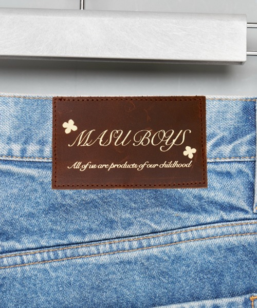 MASU(エムエーエスユー)の「【MASU】MB DIAMOND WIDE JEANS(デニムパンツ・メンズ・ブルー/ブラック・46/44/42)」の7枚目の写真