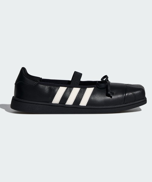 adidas(アディダス)の「SUPERSTAR SQ BALLET W / アディダス スーパースター スクエア バレエシューズ ジェニー / アディダスオリジナルス adidas Originals(スニーカー・レディース・ブラック・24.5cm/22.5cm/23.0cm/24.0cm/25.5cm/27.5cm/28.0cm/22.0cm/26.0cm/23.5cm/25.0cm/26.5cm/27.0cm)」の4枚目の写真