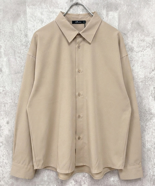 Universal Style Wear(ユニバーサルスタイルウェア)の「マルチファンクション長袖シャツ(シャツ/ブラウス・メンズ・チャコールグレー/ベージュ/オフホワイト/ブラック/カーキ・L/XL/M)」の4枚目の写真