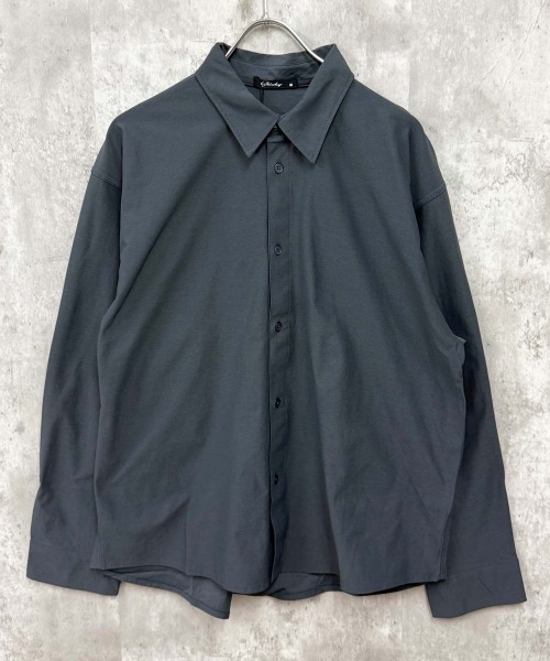 Universal Style Wear(ユニバーサルスタイルウェア)の「マルチファンクション長袖シャツ(シャツ/ブラウス・メンズ・チャコールグレー/ベージュ/オフホワイト/ブラック/カーキ・L/XL/M)」の3枚目の写真