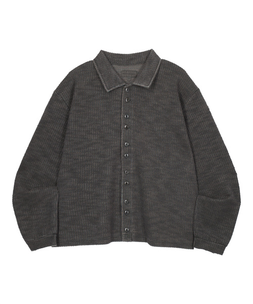ENDOOR(エンドア)の「ピンシャツ(ブルーピン)(ニット/セーター・レディース・ダークインディゴブルー・LARGE/MEDIUM)」の1枚目の写真