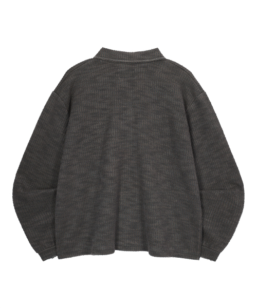 ENDOOR(エンドア)の「ピンシャツ(ブルーピン)(ニット/セーター・レディース・ダークインディゴブルー・LARGE/MEDIUM)」の12枚目の写真