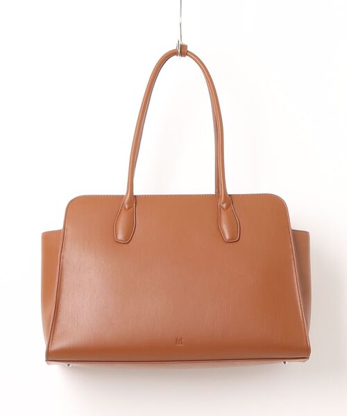 &MyuQ(アンドミューク)の「【&MyuQ/アンドミューク】Nyx bag(フェイクレザートートバッグ)(トートバッグ・レディース・ブラウン/キャメル・フリー)」の18枚目の写真