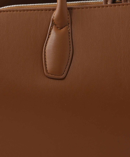 &MyuQ(アンドミューク)の「【&MyuQ/アンドミューク】Nyx bag(フェイクレザートートバッグ)(トートバッグ・レディース・ブラウン/キャメル・フリー)」の13枚目の写真