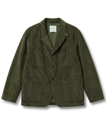 MUDSALT（マッドソルト）の「コーデュロイスポーツジャケット オリーブ（ミリタリージャケット）」