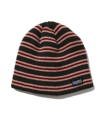 GARDEN EXPRESS（ガーデンエクスプレス）の「Striped Beanie (pink)（ニットキャップ/ビーニー）」