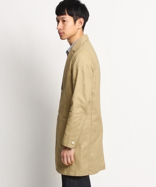 THE SHOP TK （ザ ショップ ティーケー ）の「ベーシックチェスターコート（チェスターコート・メンズ・ベージュ/ネイビー・02/03）」の4枚目の写真