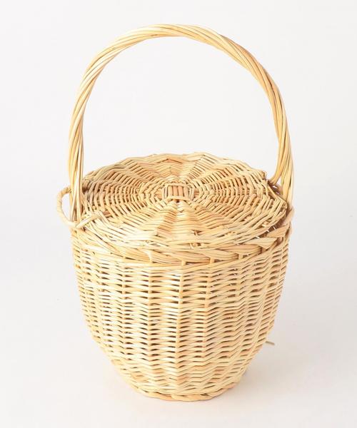 BEAUTY&YOUTH UNITED ARROWS（ビューティーアンドユースユナイテッドアローズ）の「＜VITRAS GEDVILAS＞バスケット（かごバッグ・レディース・ベージュ・FREE）」の3枚目の写真