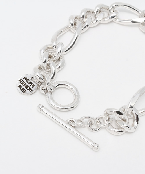 PHILIPPE AUDIBERT（フィリップ オーディベール）の「・PHILIPPE AUDIBERT / Doug Chain Bracelet（ブレスレット・レディース・シルバー・FREE）」の2枚目の写真