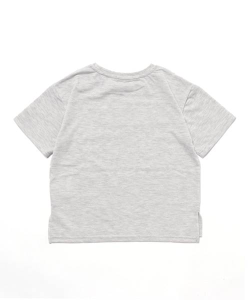 GLOBAL WORK（グローバルワーク）の「【キッズ】BIG-T/727771（Tシャツ/カットソー・キッズ・グレー/ホワイト・LARGE/MEDIUM/SMALL/X-LARGE）」の3枚目の写真