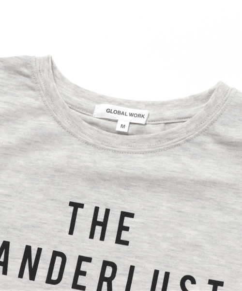 GLOBAL WORK（グローバルワーク）の「【キッズ】BIG-T/727771（Tシャツ/カットソー・キッズ・グレー/ホワイト・LARGE/MEDIUM/SMALL/X-LARGE）」の4枚目の写真