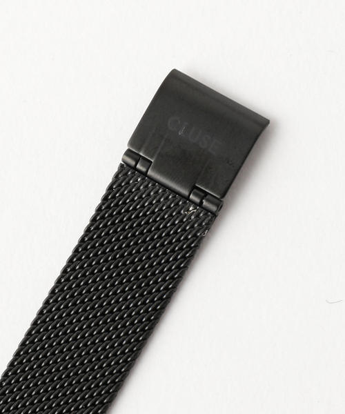 CLUSE（クルース）の「＜CLUSE ＞メッシュ33mｍフェイスウォッチ（アナログ腕時計・レディース・ブラック/ピンク・FREE）」の8枚目の写真