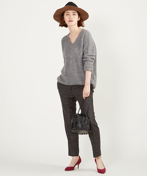 HELIOPOLE(エリオポール)の「SENSI STUDIO カラーブロックハット(ハット・レディース・ブルー系その他/ブラウン系その他・MEDIUM)」の7枚目の写真