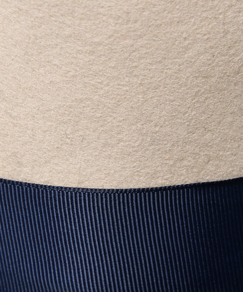 HELIOPOLE(エリオポール)の「SENSI STUDIO カラーブロックハット(ハット・レディース・ブルー系その他/ブラウン系その他・MEDIUM)」の3枚目の写真