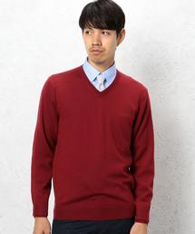 green label relaxing | ◎BASIC HI/G Vネック ニット 12G(ニット/セーター)
