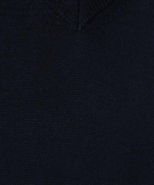 green label relaxing（グリーンレーベルリラクシング）の「◎BASIC HI/G Vネック ニット 12G◆（ニット/セーター・メンズ・グレー/ワインレッド/オリーブ/ネイビー・X-LARGE/LARGE/SMALL/MEDIUM）」の8枚目の写真