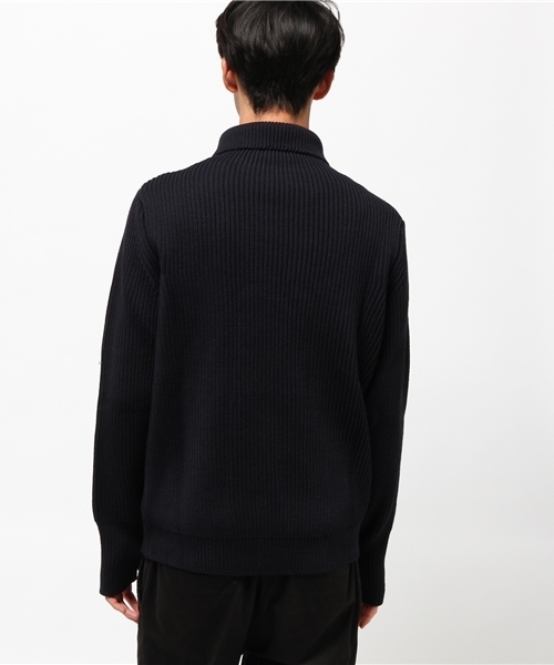 rehacer（レアセル）の「ANDERSEN-ANDERSEN : THE NAVY   TURTLE NECK（ニット/セーター・メンズ・グレー/ホワイト/ネイビー・SMALL/MEDIUM）」の5枚目の写真
